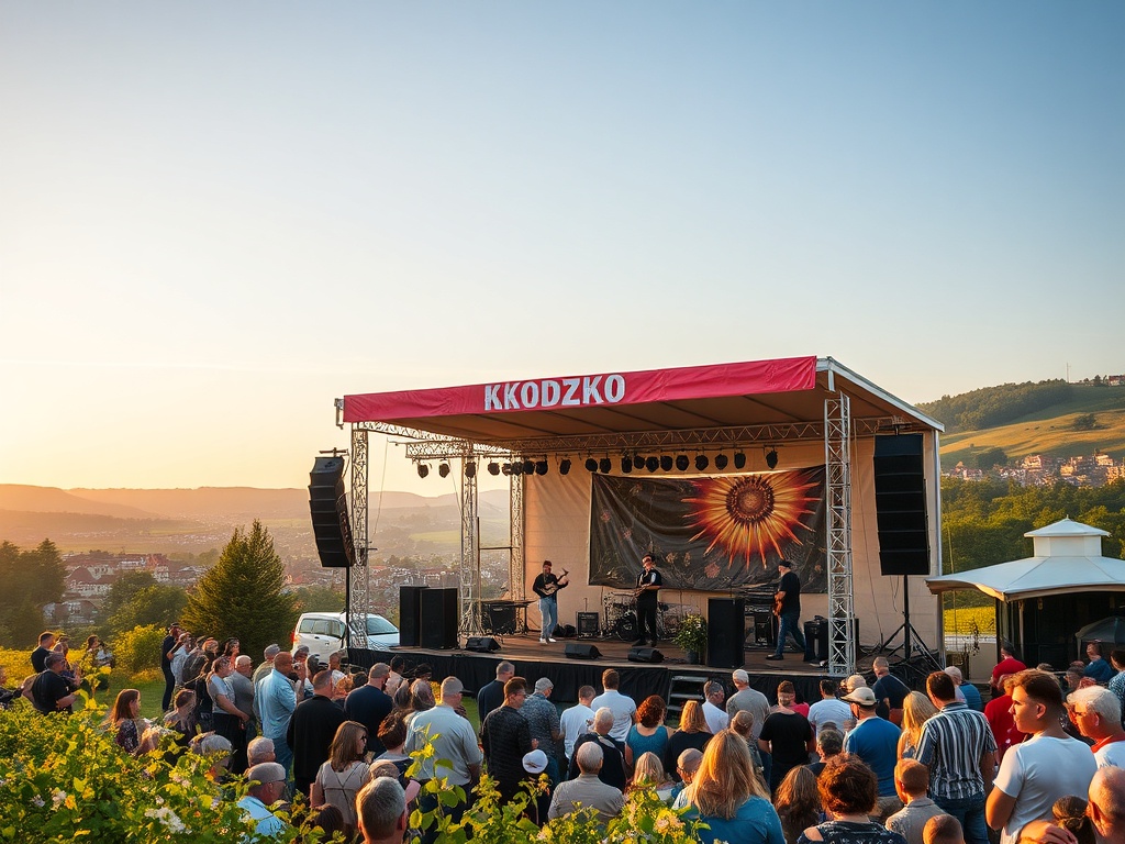 Plakat filmowy z tytułami "Projekt Hail Mary" i "Mumia" wyświetlanymi w Kłodzku